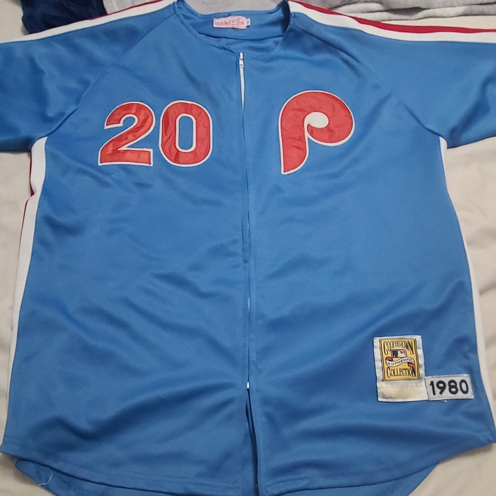 PHILADELPHIA PHILLIES MIKE SCHMIDT XL JERSEY MLB NEW COOPERSTOWN COLLECTIO XL